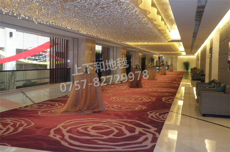 華美達酒店地毯工程 走道地毯