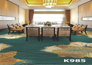 K985 海馬地毯 酒店宴會(huì)廳尼龍印花地毯